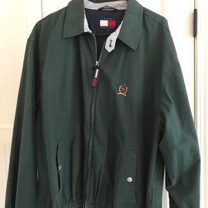 Green Tommy Hilfiger jacket
